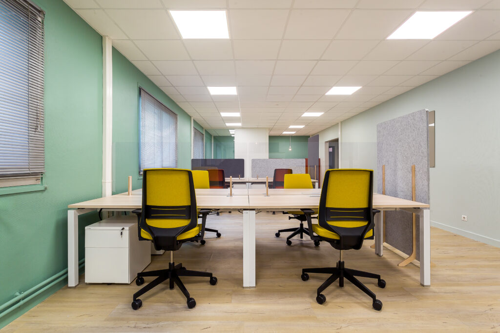 aménagement bureau open space